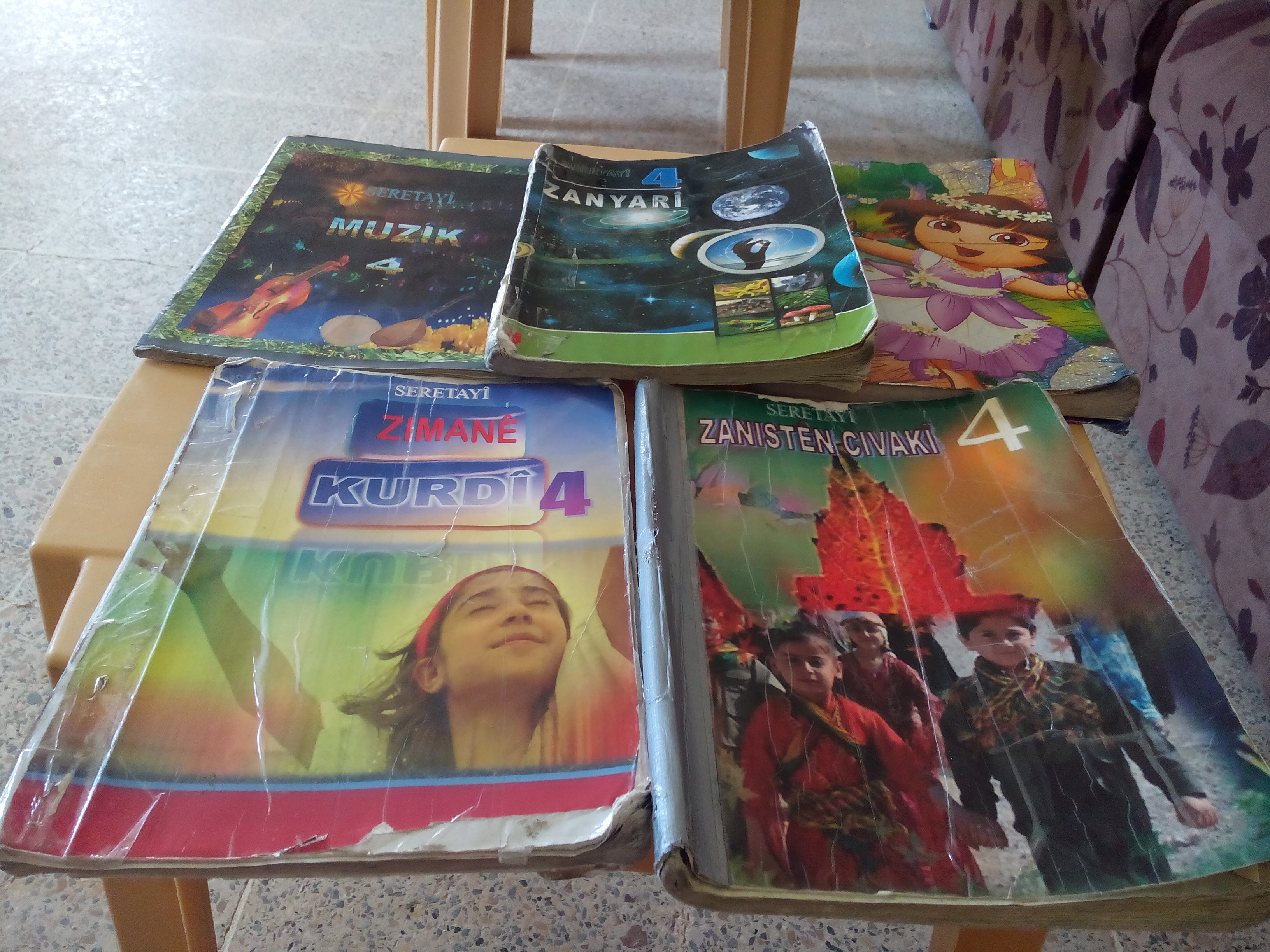 Потрёпанные учебники. Махмур